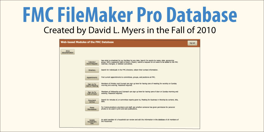 FileMaker Pro DB