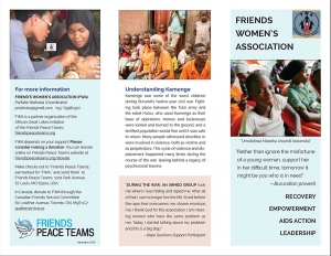 Friends Women's Association Brochure