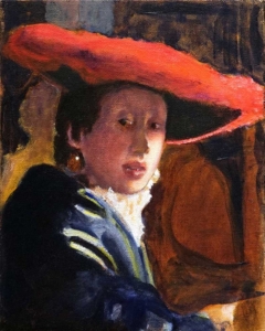 Lady in the Red Hat